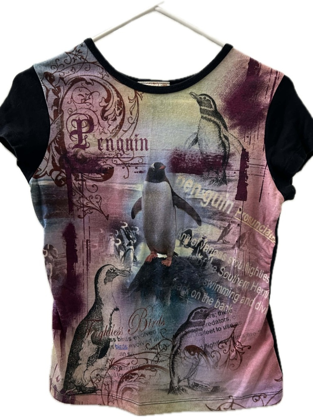 Graphic Penguin Print Tee